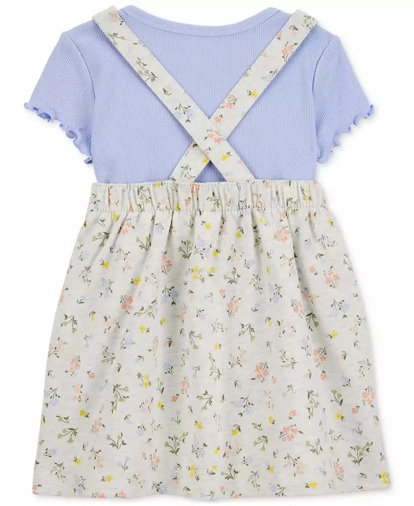 Carter's Toddler Girls Cotton Top & Floral-Print Dress, 2-Piece Set 2