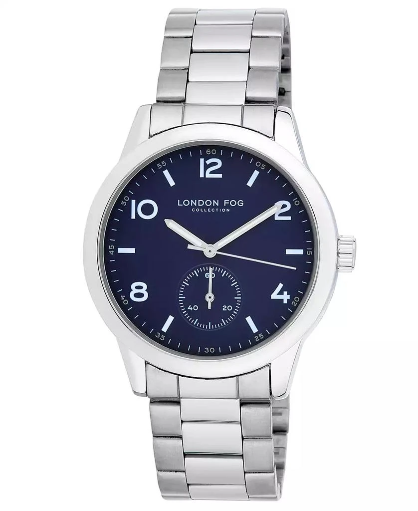 London Fog Women's Quartz Perth Silver-Tone Alloy Watch 42mm 1
