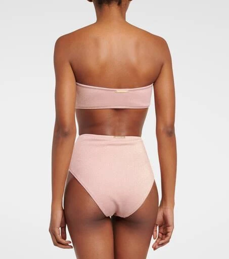 Alexandra Miro Carlotta ring-detail bandeau bikini top 3