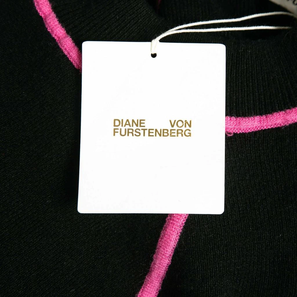 Diane von Furstenberg Diane Von Furstenberg Black Wool Rhlyee Jumper L 7