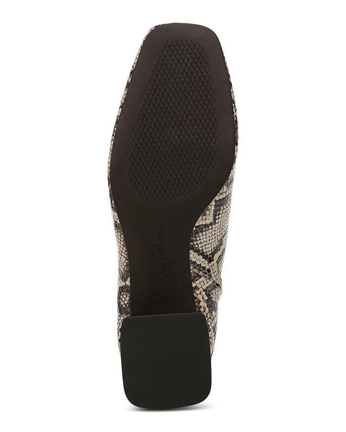 Sam Edelman Women's Paige 2 Square Toe Printed Block Heel Ankle Booties 6