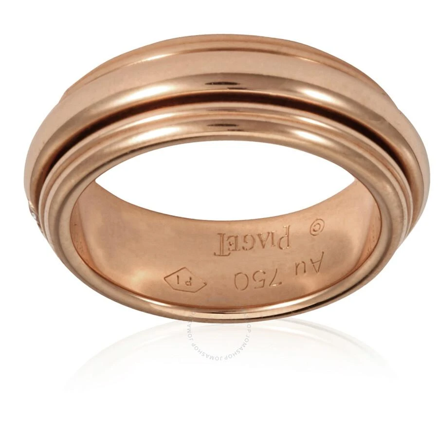 PIAGET Possession Unisex Rose Gold .04 CT Diamond Ring 2
