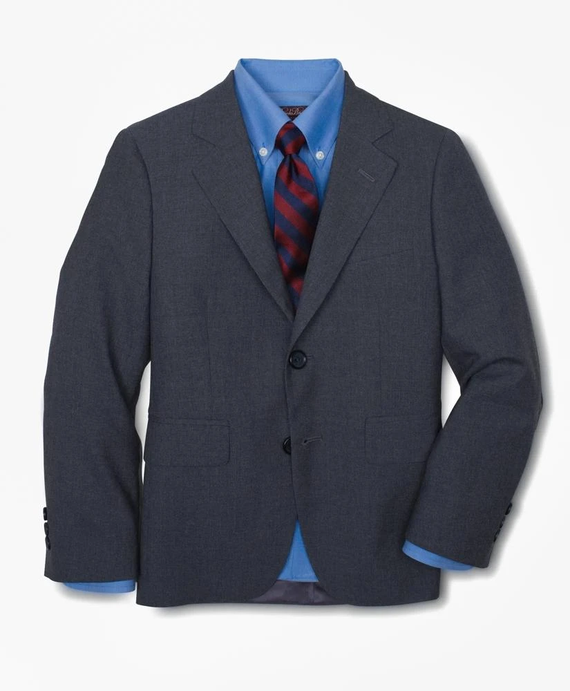 Brooks Brothers Boys Junior Two-Button Wool Suit Jacket 1