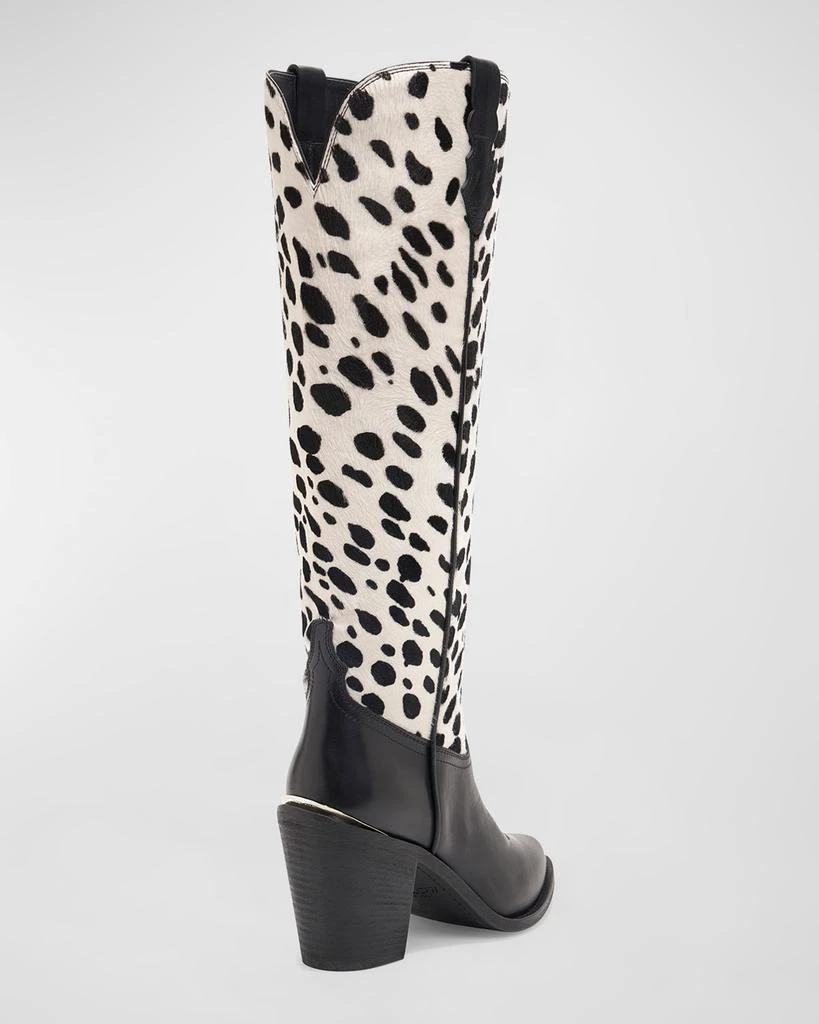 Partlow Julien Animal-Print Western Boots 3