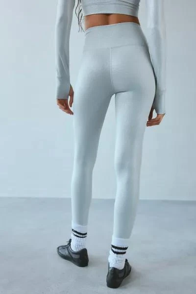 Beach Riot Beach Riot Piper Silver Shine Legging 3