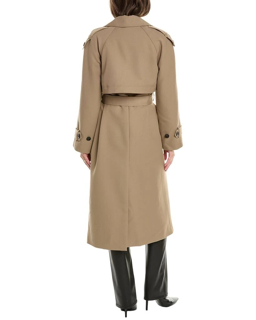 REISS Daria Wool-Blend Trench Coat 2