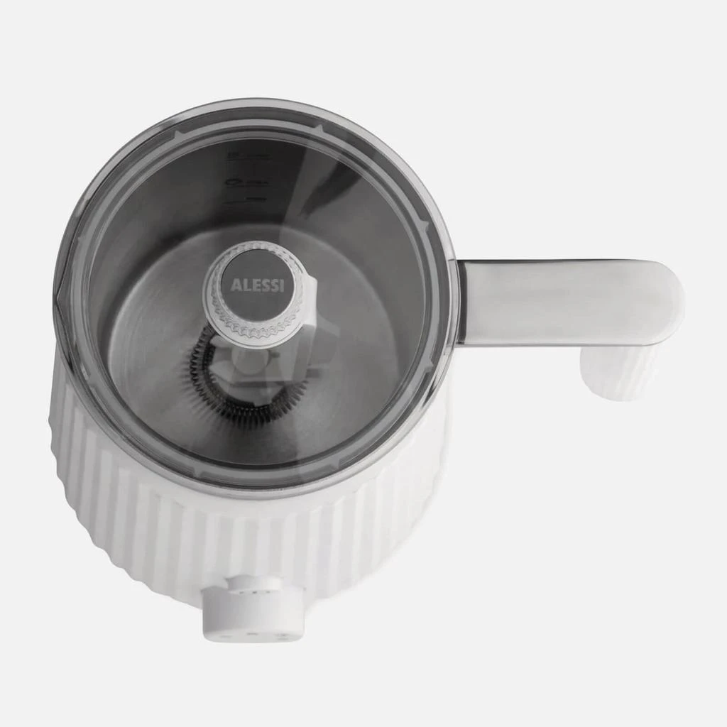 Alessi Alessi Milk Frother - Plisse White 5