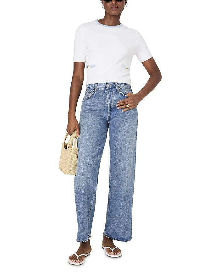 French Connection Babysoft Short Sleeve Sweater 2