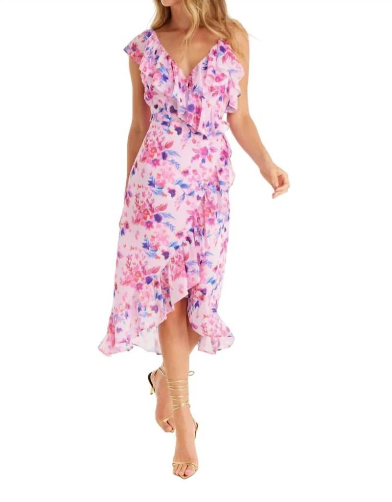 Allison New York Allison New York - Ophelia Wrap Midi Dress 4