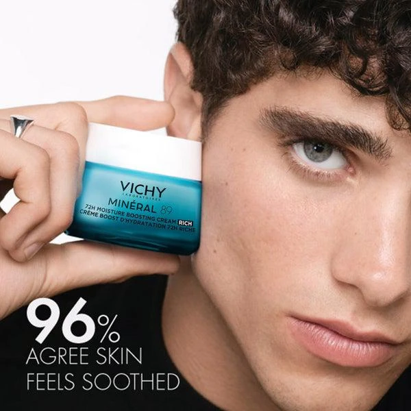 Vichy Vichy Mineral 89 Rich 72H Moisture Boosting Cream Hyaluronic Acid (1.69 fl. oz.) 2