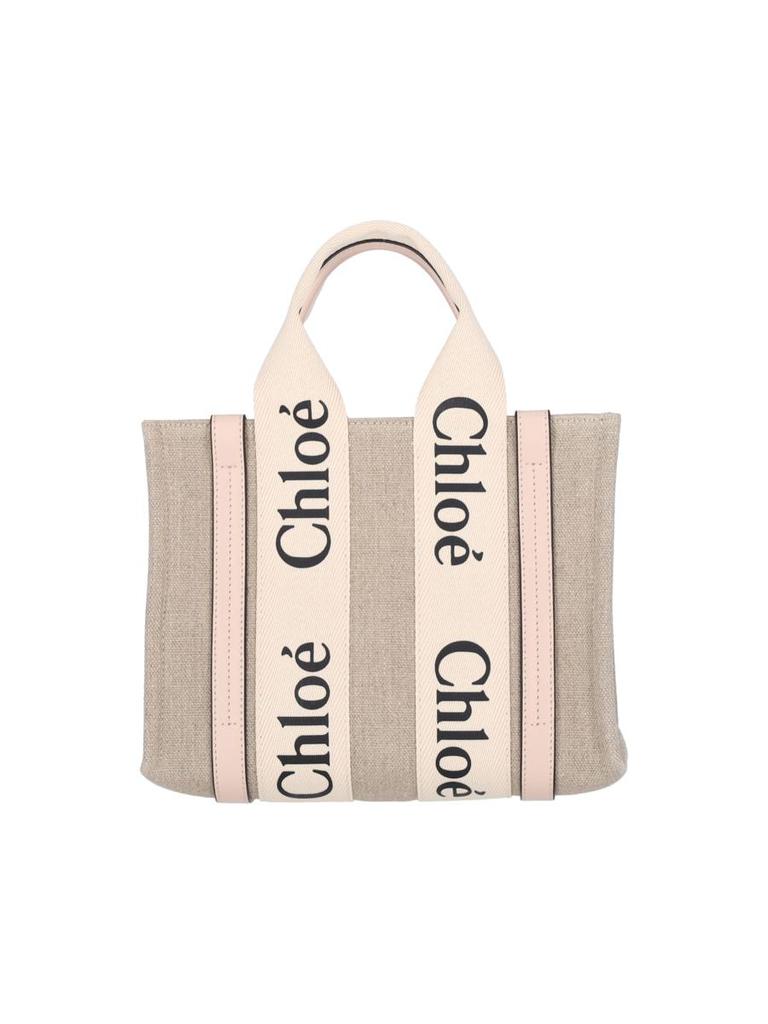 Chloé Chloé Woody Mini North South Tote - Tote Bags