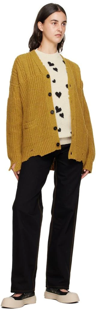 Marni Off-White Heart Sweater 4
