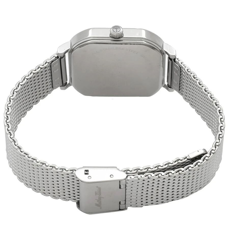Mathey-Tissot Monsoon Square Quartz Silver Dial Ladies Watch D7917AS 3