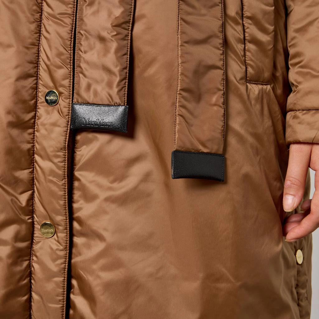 MAX MARA THE CUBE Greenpa Shell Coat 4