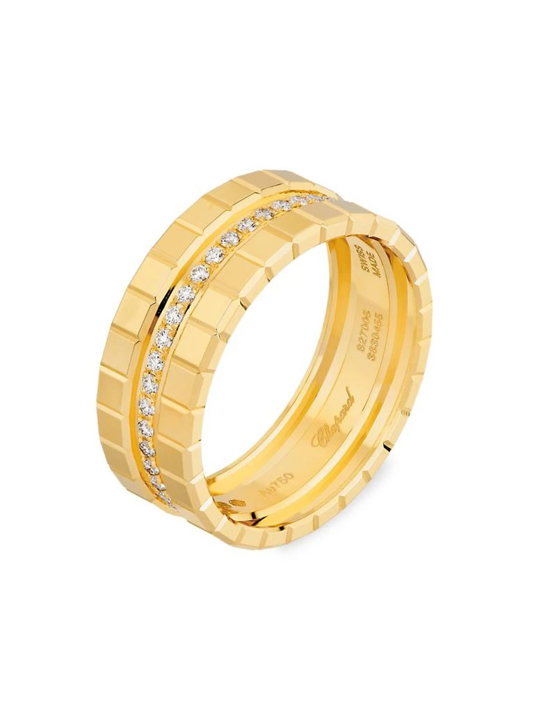 Chopard Ice Cube 18K Yellow Gold & 0.30 TCW Diamond Ring 1