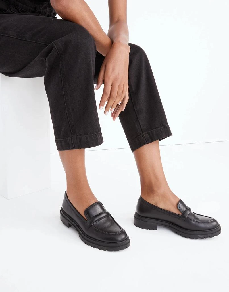 Madewell The Bradley Lugsole Loafer in Leather 4