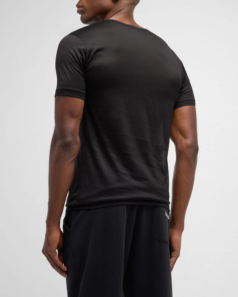 Zimmerli Men's Royal Classic Crew-Neck Cotton T-Shirt 4