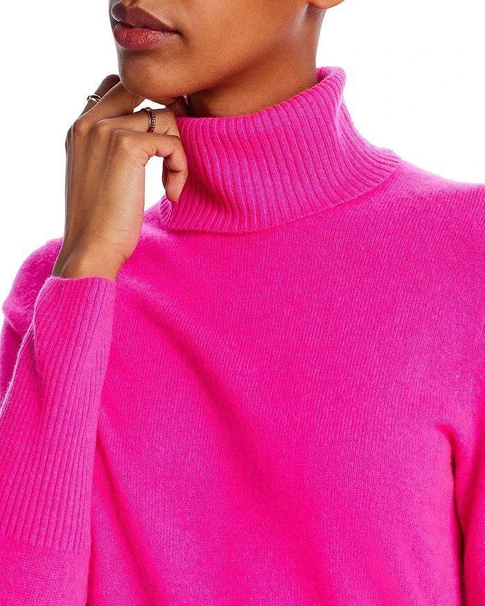 AQUA Turtleneck Cashmere Sweater - Exclusive 7