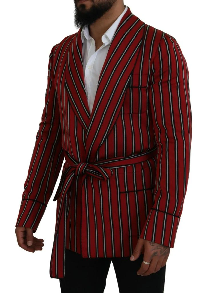 Dolce
Gabbana Striped Martini Printed Lining Men
s Robe 2