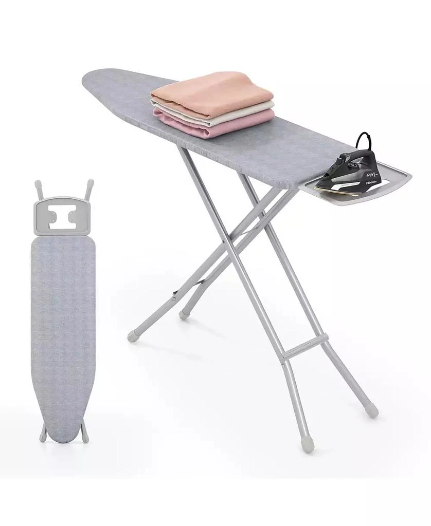 Ecooso Full Size Ironing Board with Iron Rest and 7-Level Height