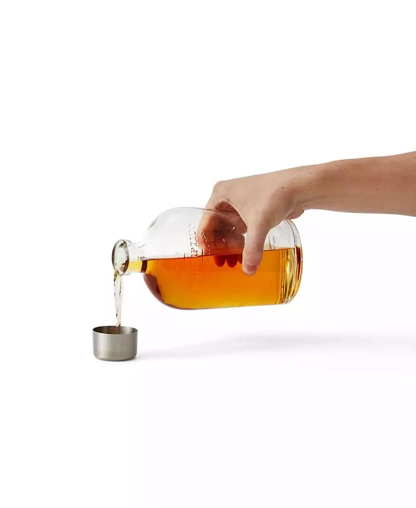 Rabbit 18 oz Double Insulated Stainless Steel Cocktail Shaker with 1.5 oz  shot Cap and Strainer 5