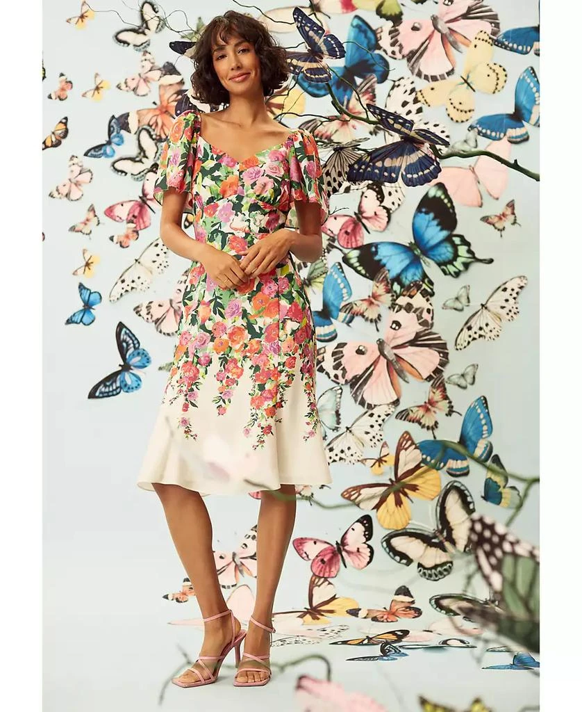 Shop Women's Printed Sweetheart-Neck Fit & Flare Dress on Sale at  BeyondStyle – Get 31% Off Women's Printed Sweetheart-Neck Fit & Flare Dress  with Limited-Time Flash Deals, Exclusive Discounts, and Special Offers