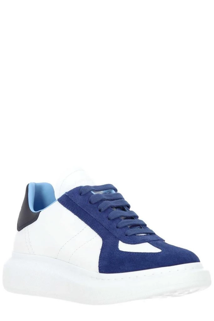 Shop Alexander McQueen Oversized Retro Low-Top Sneakers on Sale at