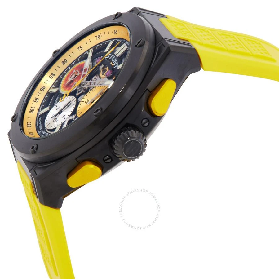 Stunt The Planetarium Chronograph Tachymeter Yellow Dial Men's Watch ST-04 BYY 2