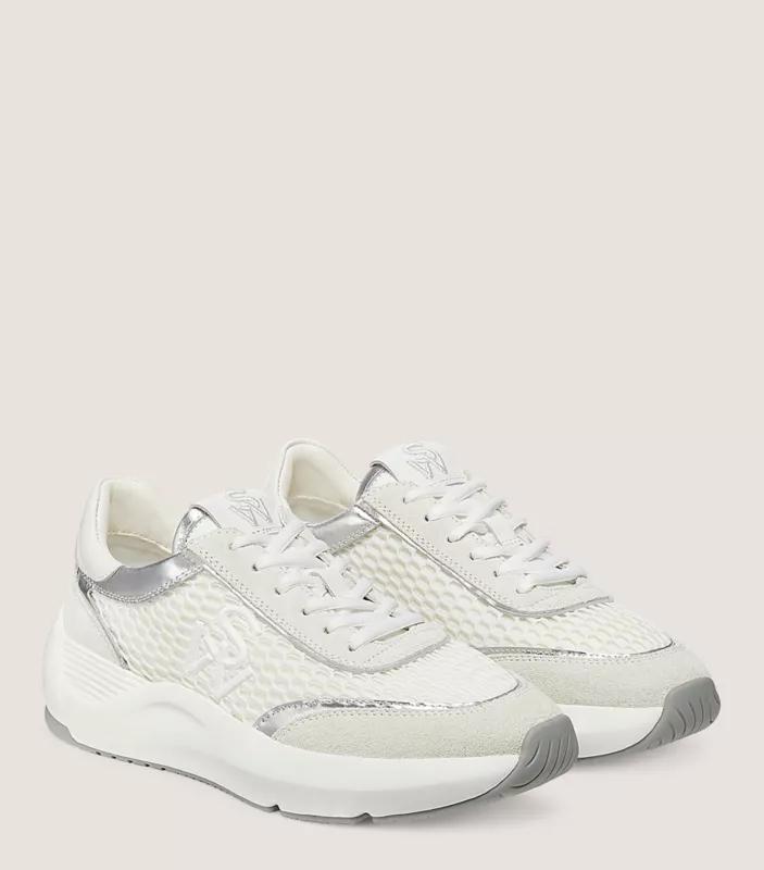 Stuart Weitzman SW GLIDE MESH SNEAKER