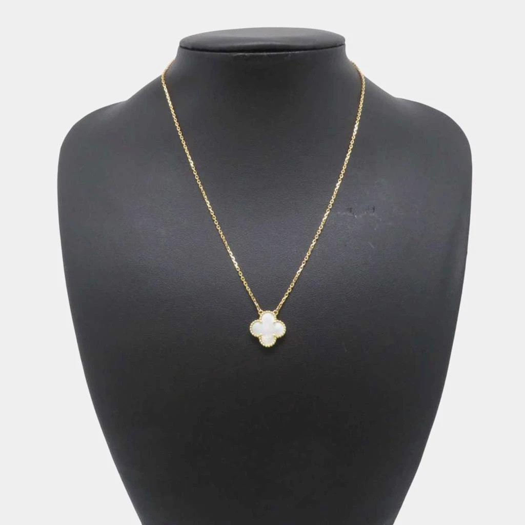Van Cleef & Arpels Van Cleef & Arpels 18K Yellow Gold Vintage Alhambra Pendant Necklace 2