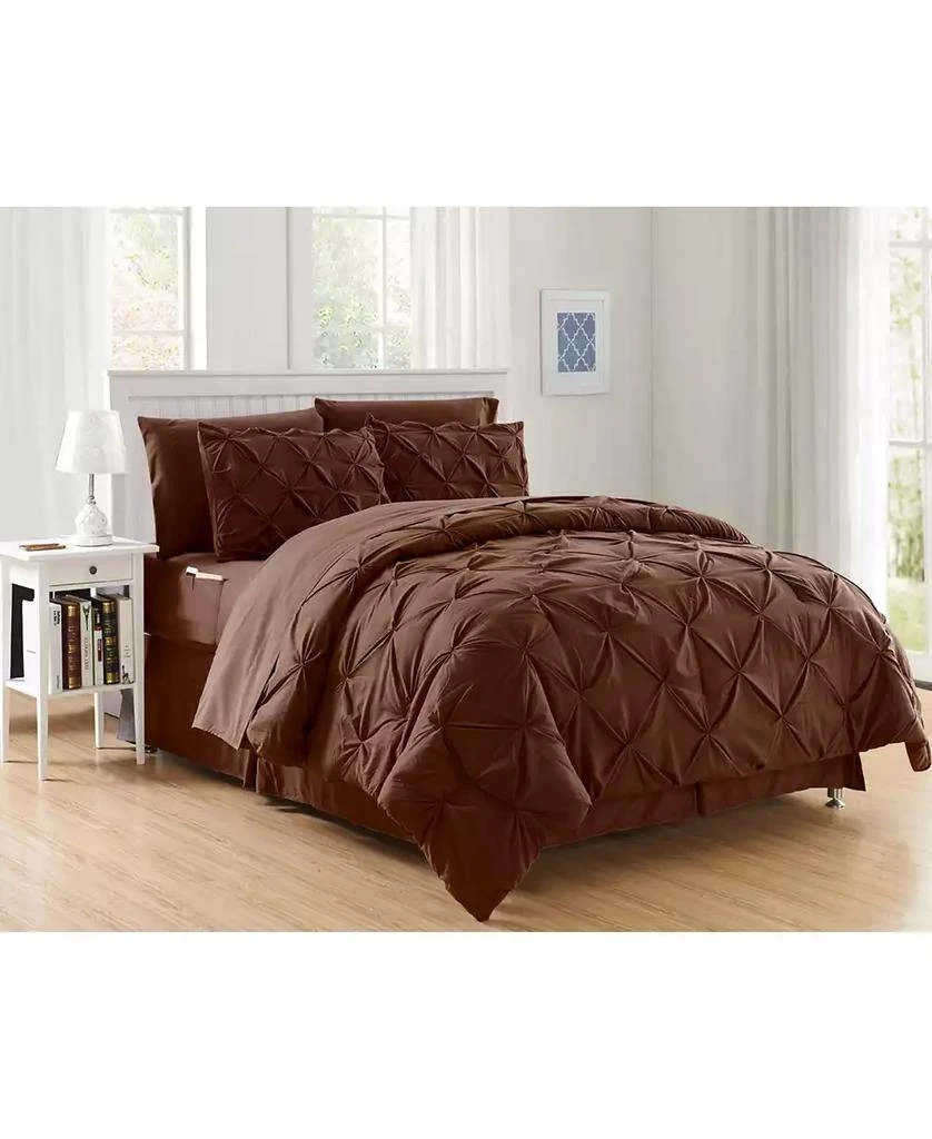 Macy's Pintuck 8-Pc. Comforter Set 9