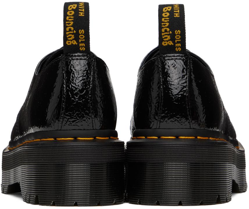 Dr. Martens Black Quad 1461 Platform Derbys