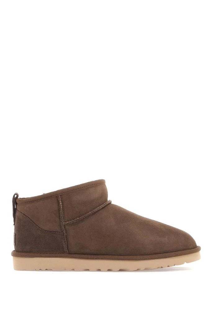 UGG CAMEL BROWN SUEDE SLIP-ON BOOTS 1