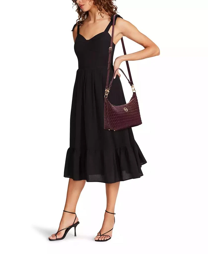 Anne Klein Ruched Quilted Small Shoulder Bag 6