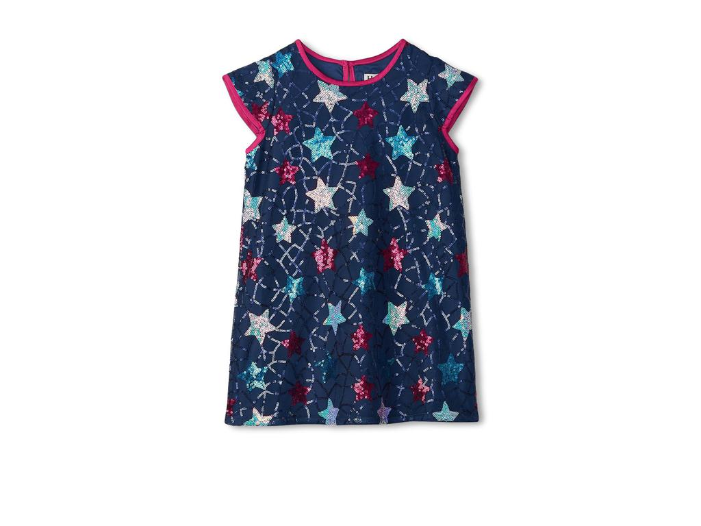 Hatley Starry Sky Cap Sleeve Party Dress (Toddler/Little Kid/Big Kid)