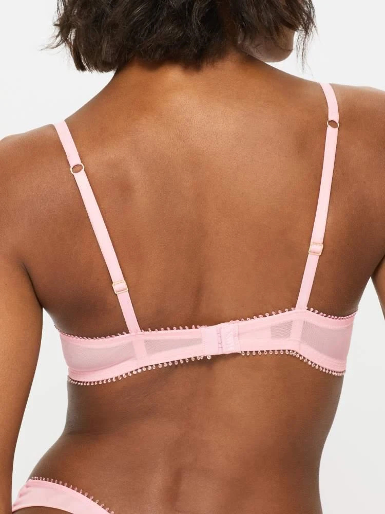 KBX KBX Lana non pad balcony bra in pink 3