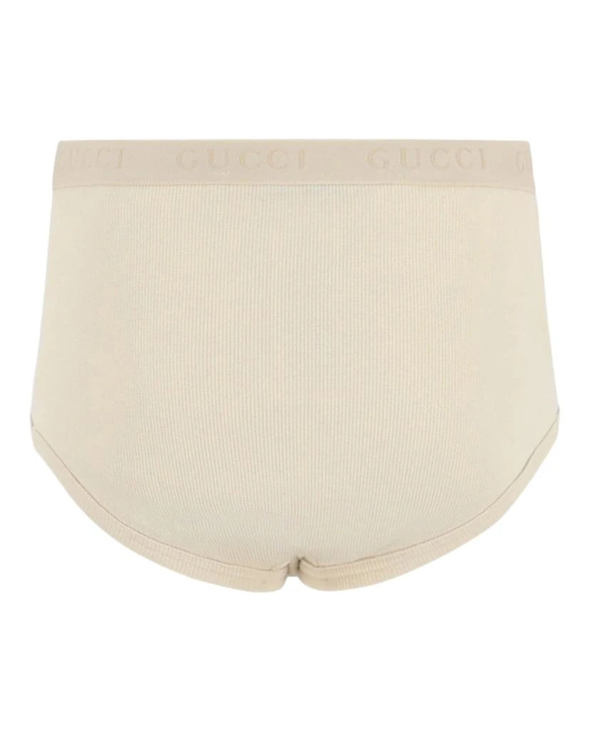 Gucci High-Waisted Ribbed Underwear 2