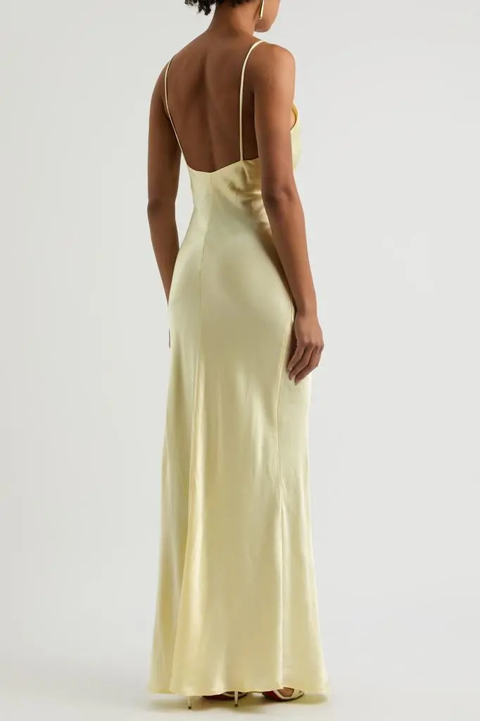 Bec & Bridge Moon Dance satin maxi dress 3