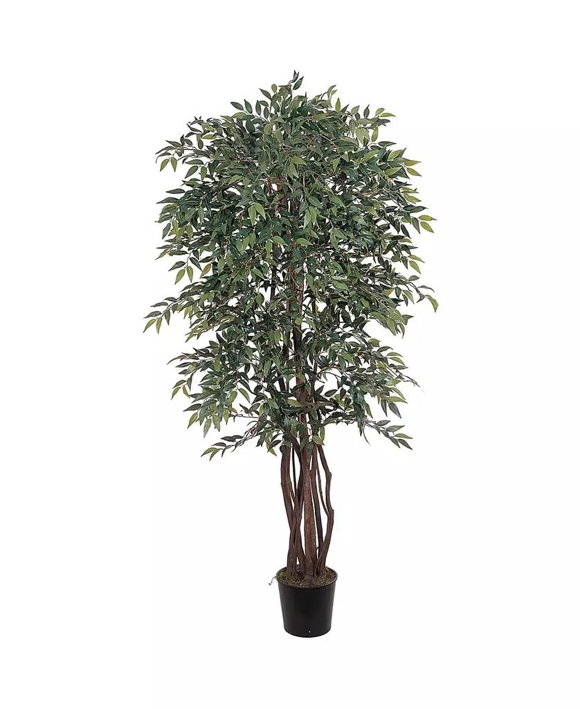 NEARLY NATURAL 6' Smilax Faux Silk Tree 1