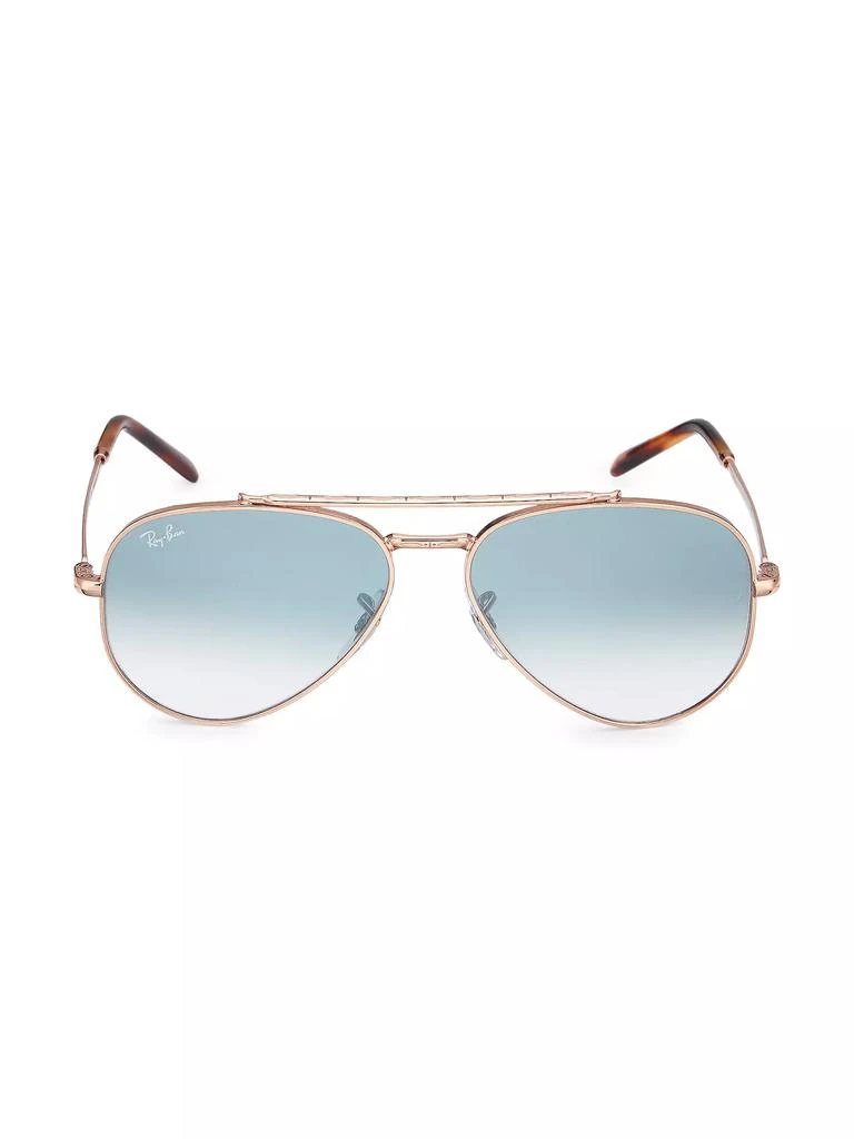 Ray-Ban ​RB3625 55MM Aviator Sunglasses 1