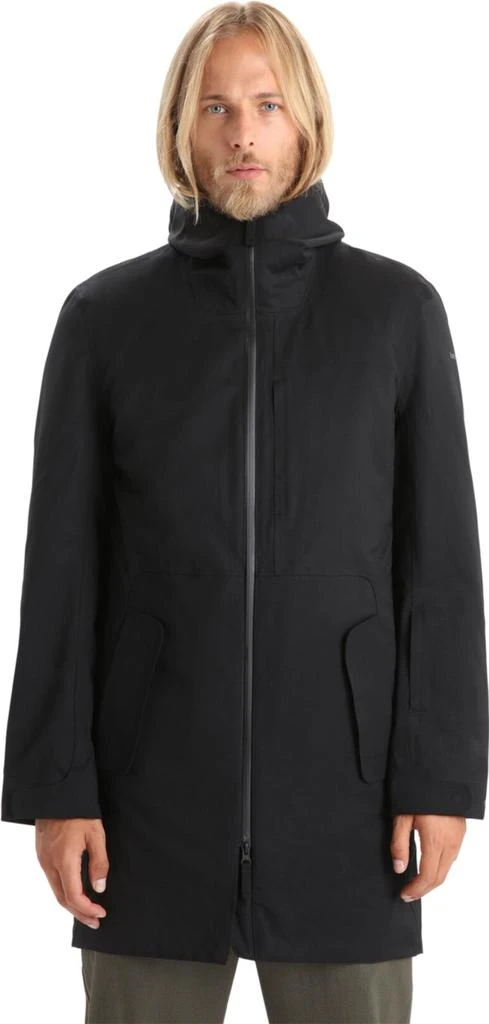 Icebreaker City Label Shell+ Merino 4-In-1 Parka - Men
s 8