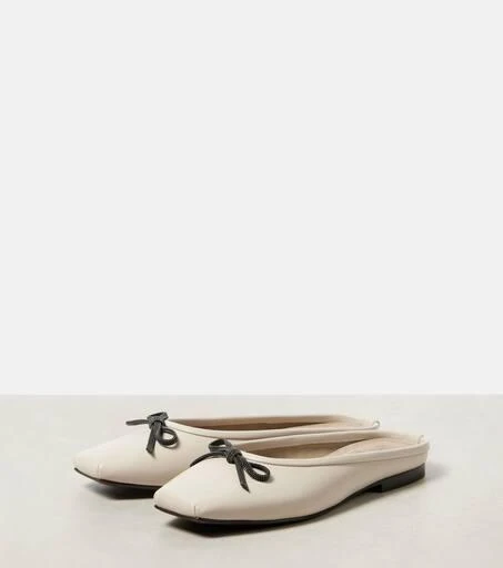 Brunello Cucinelli Monili leather mules 5