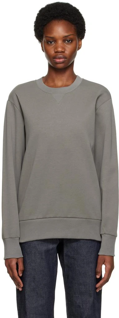 A.P.C. Khaki Duck Sweatshirt 1
