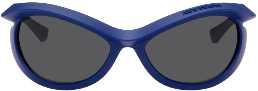 Burberry Blue Blinker Sunglasses - Accessories - BeyondStyle