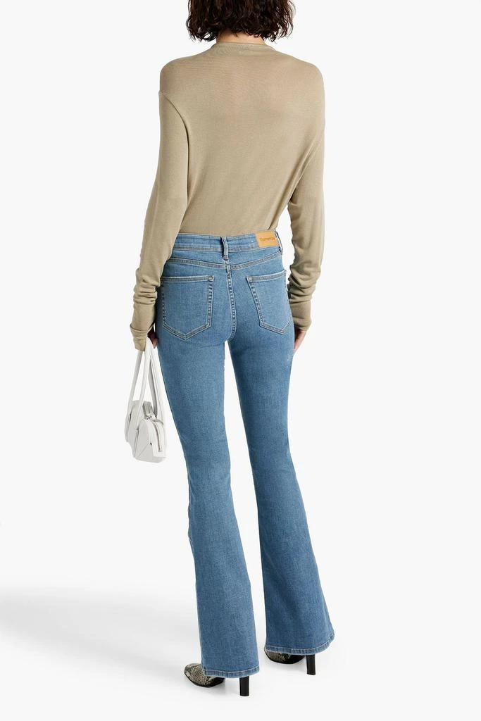 TOMORROW DENIM Albert high-rise flared jeans 3