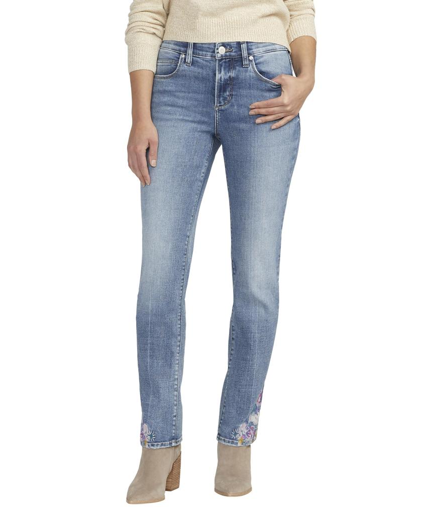Jag Jeans Ruby Mid-Rise Straight Leg Jeans