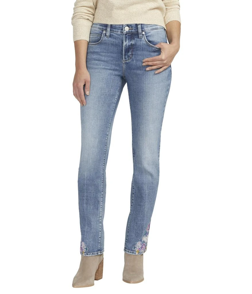 Jag Jeans Ruby Mid-Rise Straight Leg Jeans 1