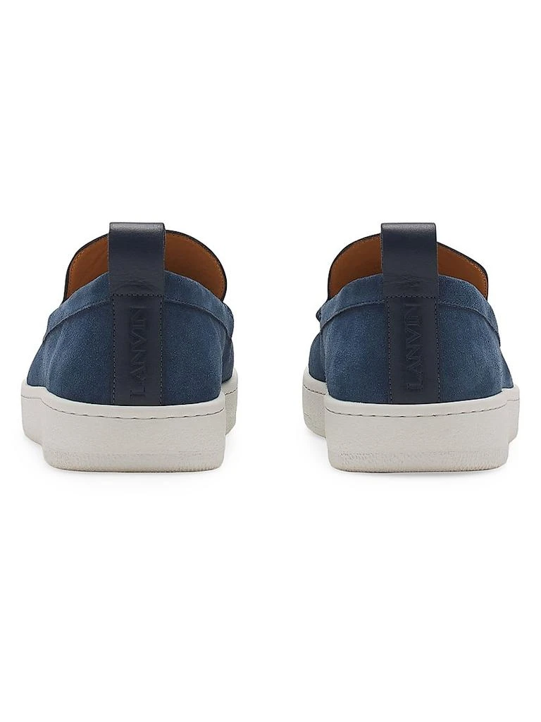 Lanvin Cruiser Suede Moccasin Loafers 4