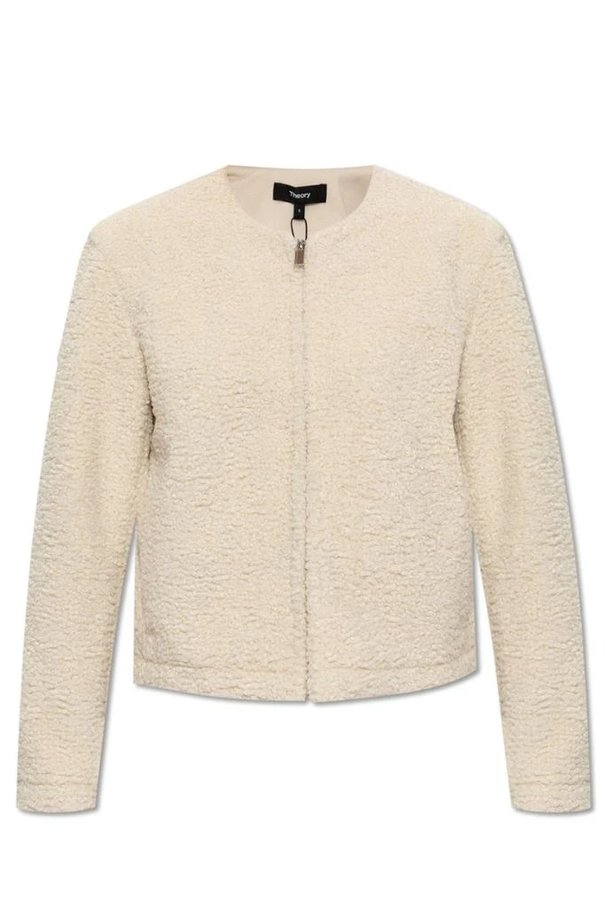 Theory Theory Zipped Fur Jacket 1