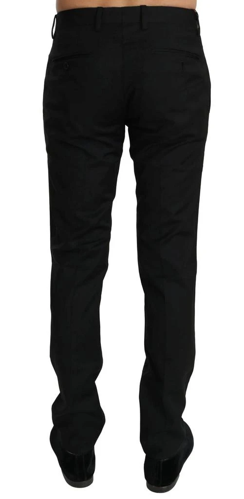 Dolce & Gabbana Dolce & Gabbana  Black Dress Formal Trouser Mens Wool Pants 3